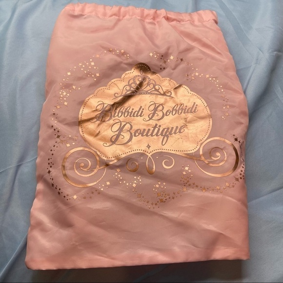 Bibbidi Bobbidi Boutique pink‎ drawstring backpack - Picture 1 of 11